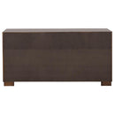 Jessica 5-piece Queen LED Bedroom Set Cappuccino - Home & Sleep Outlet