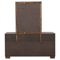 Jessica 6-drawer Dresser with Mirror Cappuccino - Home & Sleep Outlet