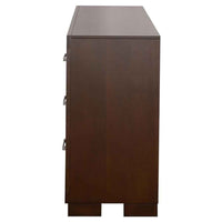 Jessica 6-drawer Dresser Cappuccino - Home & Sleep Outlet