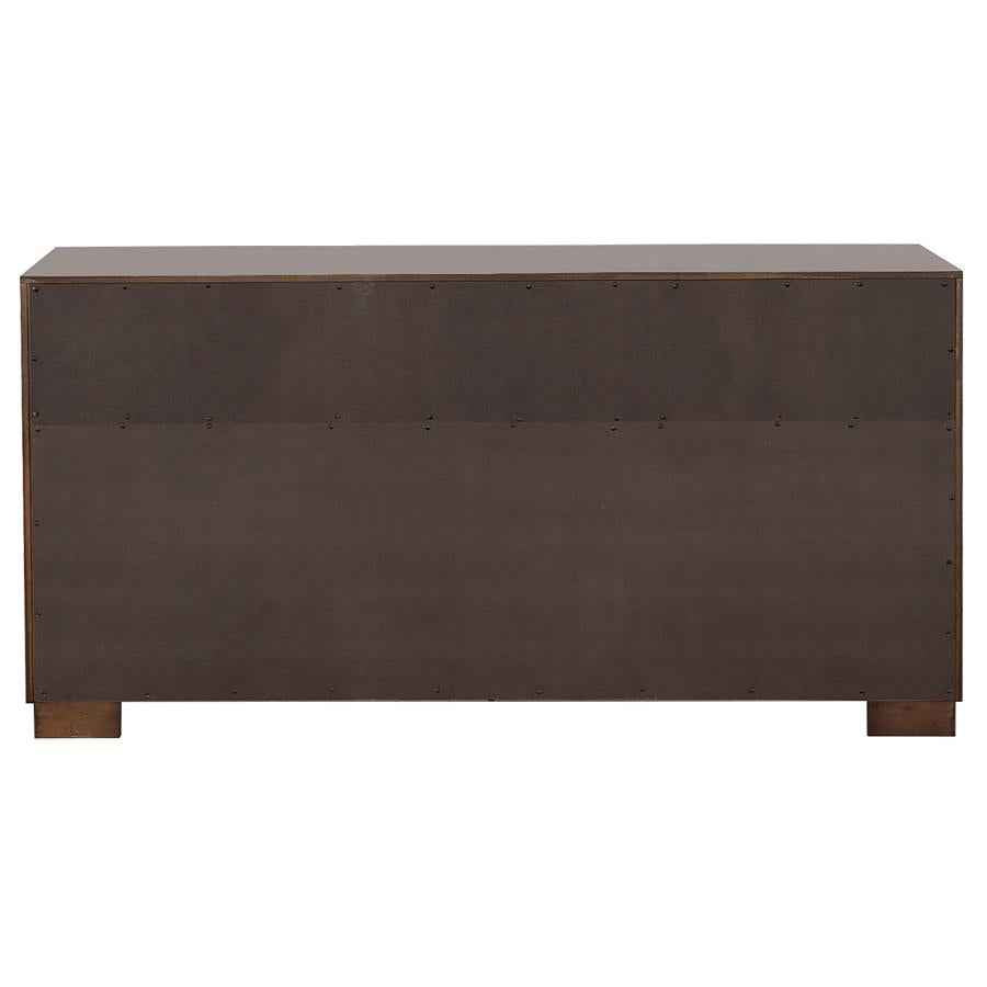 Jessica 6-drawer Dresser Cappuccino - Home & Sleep Outlet