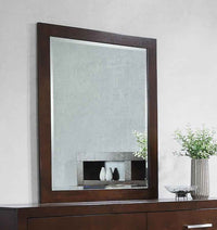 Jessica Dresser Mirror Cappuccino - Home & Sleep Outlet