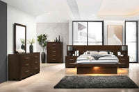 Jessica Dresser Mirror Cappuccino - Home & Sleep Outlet