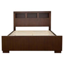 Jessica 4-piece Eastern King Bedroom Set Cappuccino - Home & Sleep Outlet