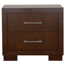 Jessica 4-piece Eastern King Bedroom Set Cappuccino - Home & Sleep Outlet