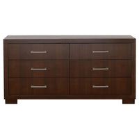 Jessica 4-piece Eastern King Bedroom Set Cappuccino - Home & Sleep Outlet