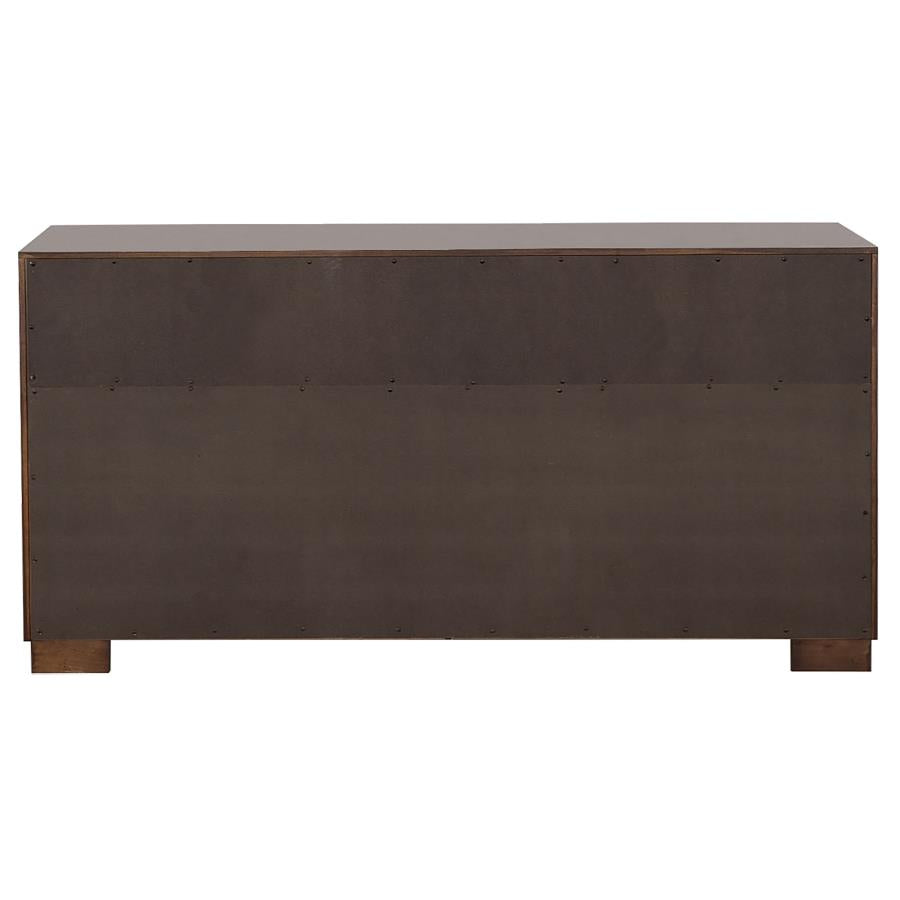 Jessica 4-piece Eastern King Bedroom Set Cappuccino - Home & Sleep Outlet