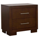 Jessica 4-piece California King Bedroom Set Cappuccino - Home & Sleep Outlet