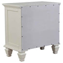 Sandy Beach 5-piece Eastern King Bedroom Set Cream White - Home & Sleep Outlet