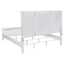Sandy Beach 4-piece California King Bedroom Set Cream White - Home & Sleep Outlet