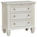 Sandy Beach 5-piece California King Bedroom Set Cream White - Home & Sleep Outlet