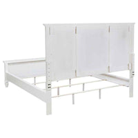 Sandy Beach 63-inch California King Panel Bed Cream White - Home & Sleep Outlet