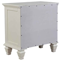 Sandy Beach 5-piece Queen Bedroom Set Cream White - Home & Sleep Outlet