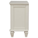 Sandy Beach 3-drawer Nightstand Cream White - Home & Sleep Outlet