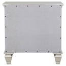 Sandy Beach 3-drawer Nightstand Cream White - Home & Sleep Outlet