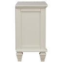Sandy Beach 3-drawer Nightstand Cream White - Home & Sleep Outlet