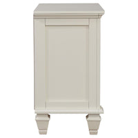 Sandy Beach 3-drawer Nightstand Cream White - Home & Sleep Outlet