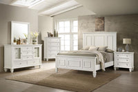 Sandy Beach 3-drawer Nightstand Cream White - Home & Sleep Outlet