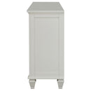 Sandy Beach 11-drawer Dresser Cream White