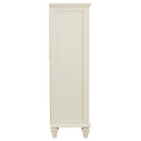 Sandy Beach 5-drawer Bedroom Chest Cream White