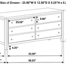 Carlton 4-piece Eastern King Bedroom Set Cappuccino