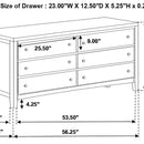 Carlton 5-piece Eastern King Bedroom Set Cappuccino