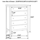 Carlton 5-piece Queen Bedroom Set Cappuccino