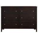Carlton 4-piece Twin Bedroom Set Cappuccino
