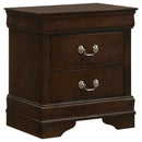 Louis Philippe 5-piece Eastern King Bedroom Set Cappuccino