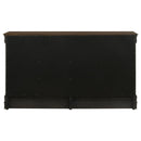 Louis Philippe 6-drawer Dresser Cappuccino