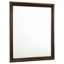 Louis Philippe Dresser Mirror Cappuccino