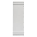 Louis Philippe 5-drawer Bedroom Chest White