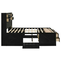 Briana 4-piece Eastern King Bedroom Set Black