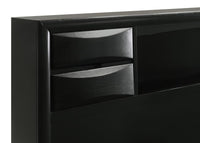 Briana 4-piece Eastern King Bedroom Set Black