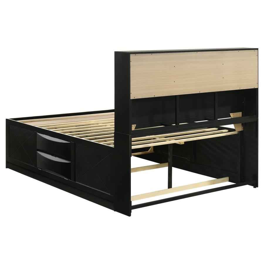 Briana 4-piece Queen Bedroom Set Black