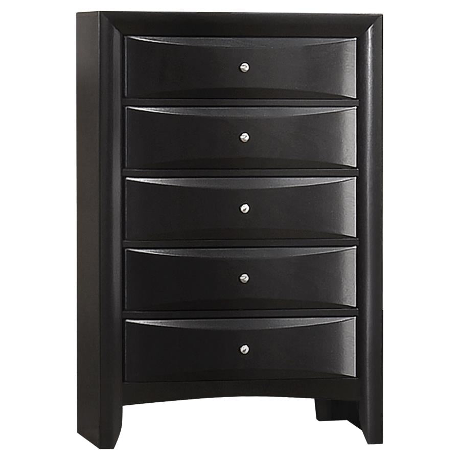 Briana 5-piece Queen Bedroom Set Black