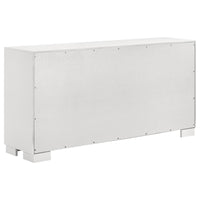 Jessica 4-piece Queen LED Bedroom Set Snow White