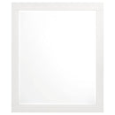 Jessica 4-piece Queen LED Bedroom Set Snow White