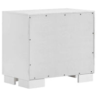 Jessica 6-piece Queen LED Bedroom Set Snow White