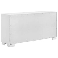 Jessica 6-drawer Dresser Snow White