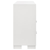Jessica 6-drawer Dresser Snow White