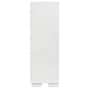 Jessica 5-drawer Bedroom Chest Snow White
