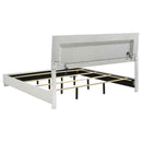Felicity 4-piece California King Bedroom Set White Gloss