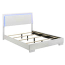 Felicity 5-piece Queen Bedroom Set White High Gloss