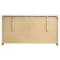 Felicity 6-drawer Dresser White High Gloss