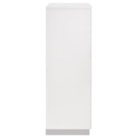Felicity 5-drawer Bedroom Chest White High Gloss