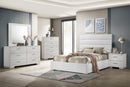 Felicity 53-inch Upholstered Full Platform Bed White