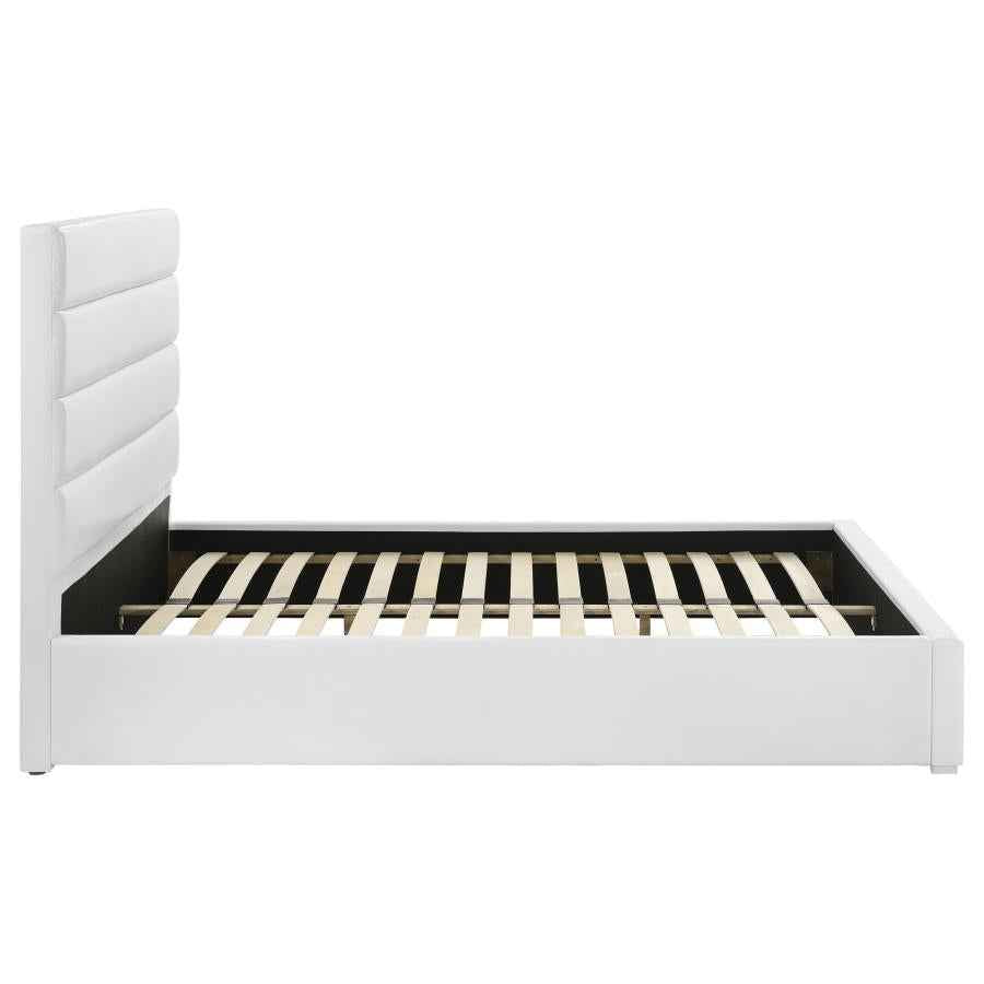 Felicity 53-inch Upholstered California King Bed White