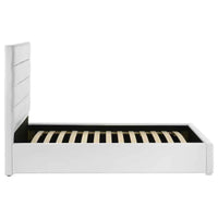 Felicity 53-inch Upholstered Twin Platform Bed White