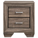 Kauffman 5-piece Queen Bedroom Set Washed Taupe