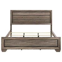 Kauffman Wood California King Panel Bed Washed Taupe